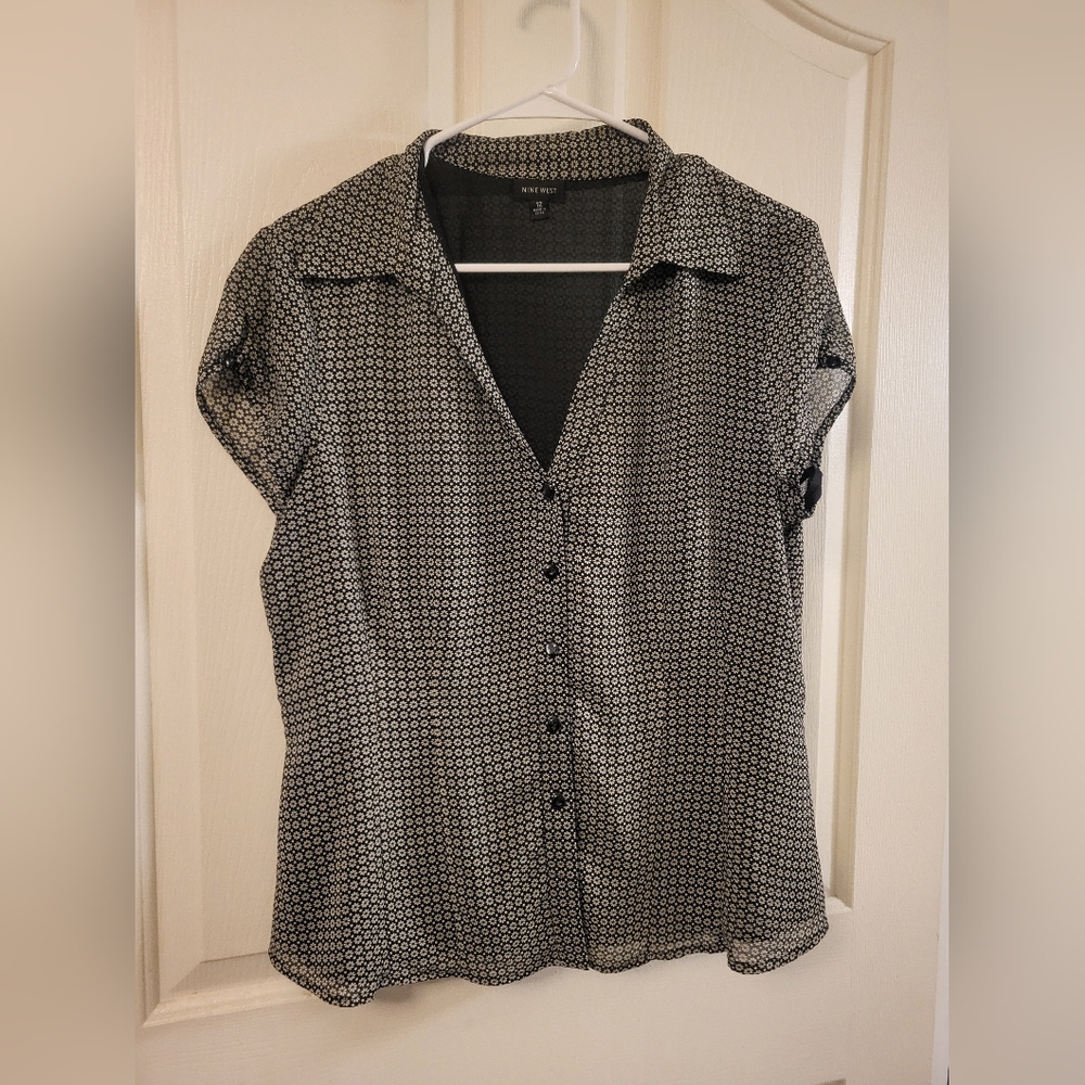 Nile west daisy blouse